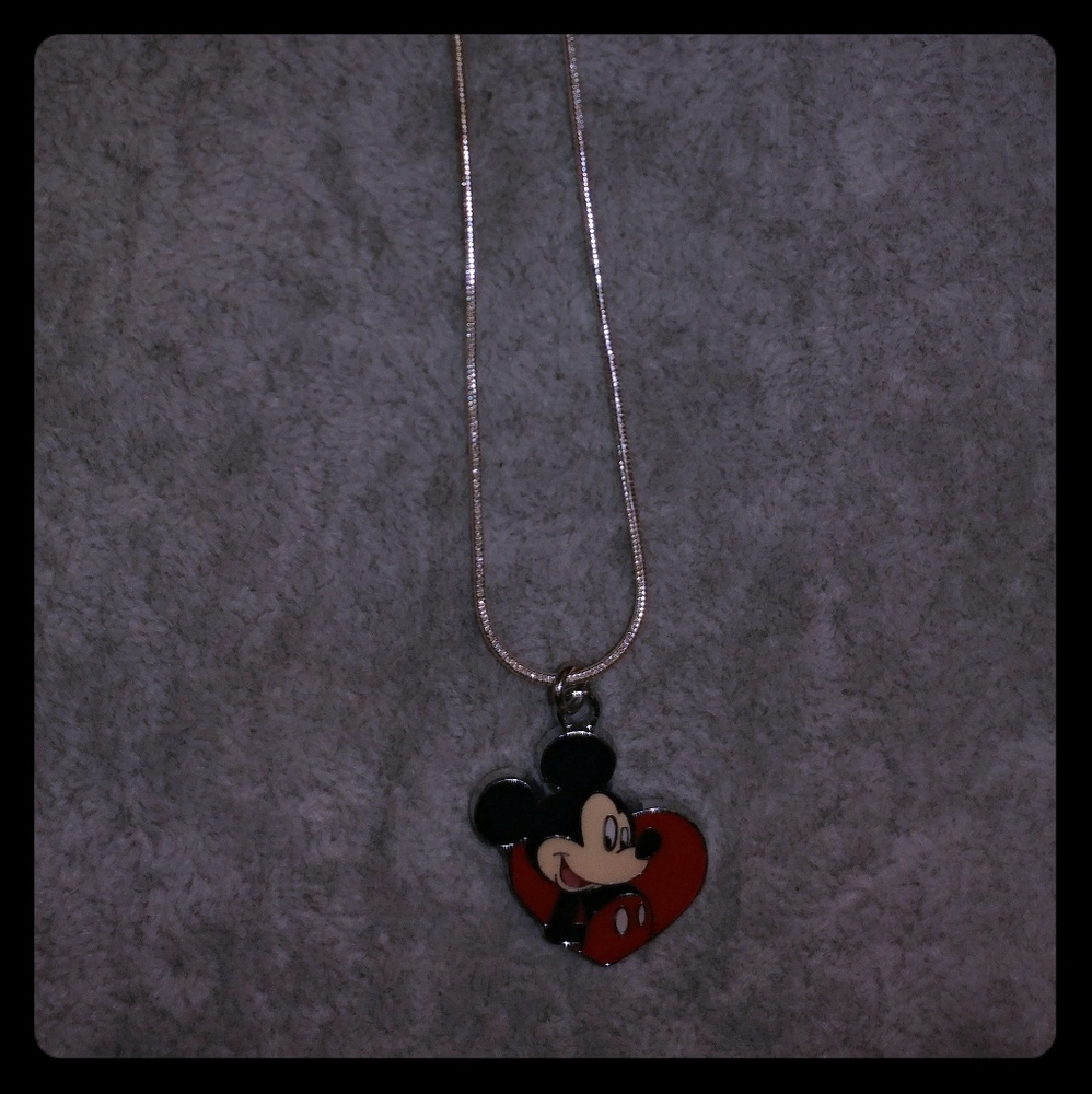 Mickey mouse necklace